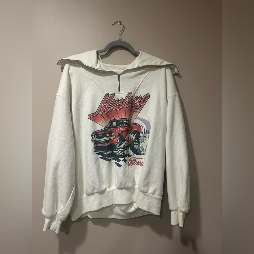 Ford Jacket with Red Mustang Graphic